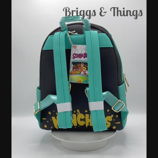 Loungefly Scooby Doo Shaggy Munchies Mini Backpack Scooby Snacks Bag Video