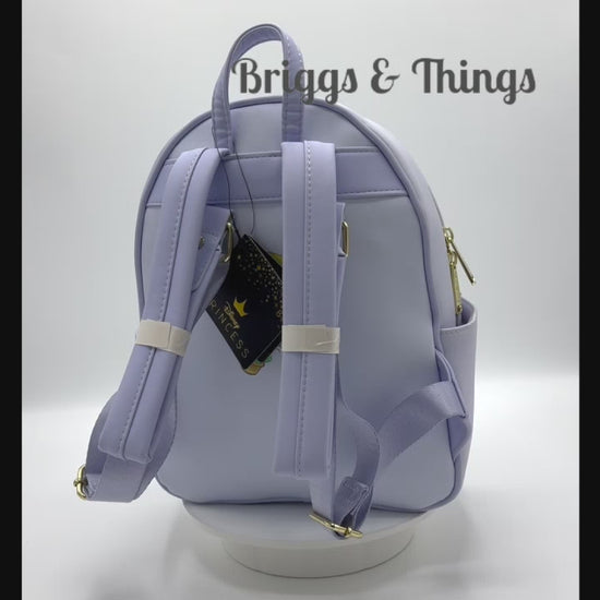 Loungefly Young Rapunzel Mini Backpack Disney Tangled Bag Video