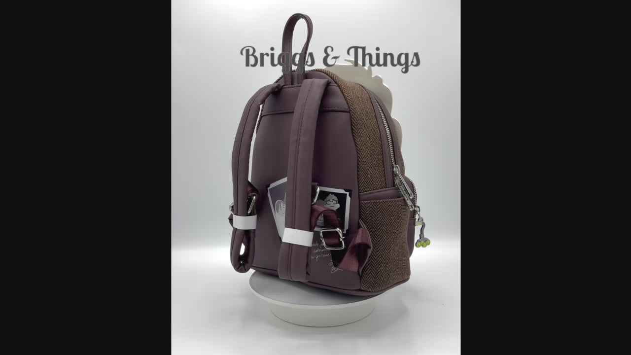 Loungefly Mini Backpack Carl Cosplay from Disney's Pixar's Up shops SDCC Exclusive