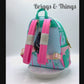 Loungefly Minnie Mouse Holiday Vacation Mini Backpack Swimming Pool Bag Video