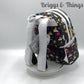 Loungefly Disney Parks Up Mini Backpack Pixar AOP Balloons Bag Video