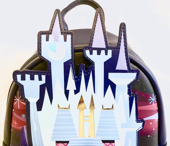 Loungefly Disney Princess Castle Series Sleeping Beauty Mini Back