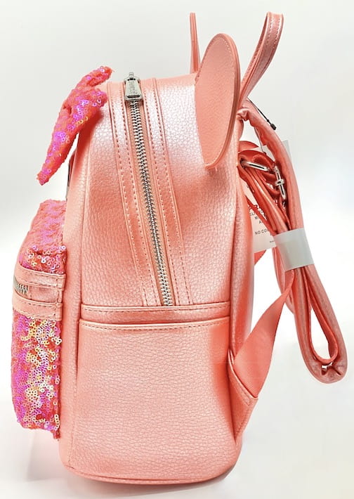 Disney store rose hot sale gold backpack