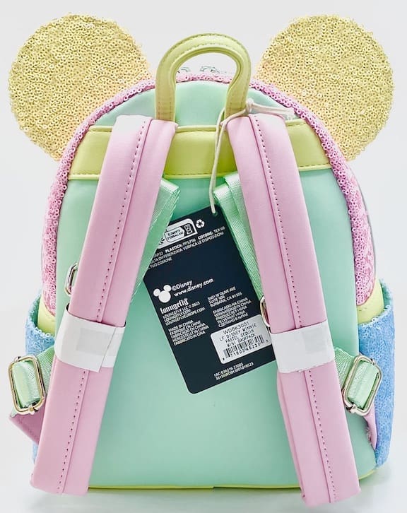 Pastel initial flip discount sequin mini backpack